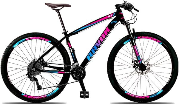 Bicicleta Aro 29 Ravok 24 Velocidades Freios a Disco com Suspensão