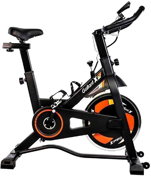 Bicicleta Ergométrica Gallant Elite X Spinning Roda de Inércia 8kg até 110kg Mecânica Gsb08hbta-pt