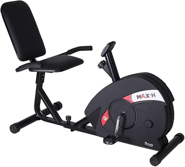 Bicicleta Ergométrica Horizontal DREAM MAX H, Preto