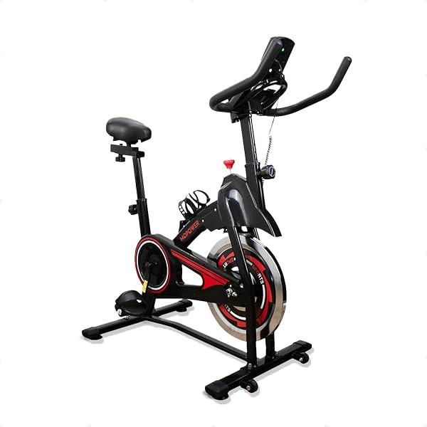 Bicicleta Ergométrica Spinning, Roda de Inércia 13kg, Resistência Magnética, Capacidade 120kg, 8 Níveis, Preta