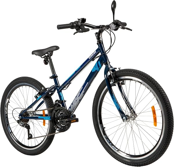 Caloi Bicicleta Max, Aro 24, Câmbio 21 Velocidades, Azul
