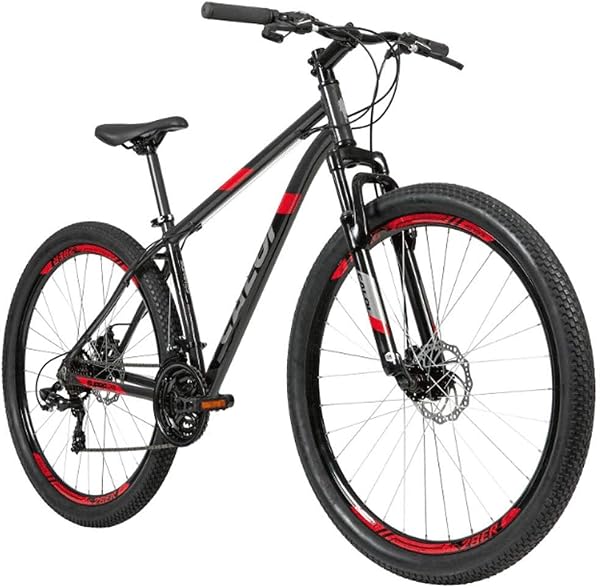 Caloi Bicicleta Supra Aro 29 Tamanho 17 Cinza 21 Velocidades A19