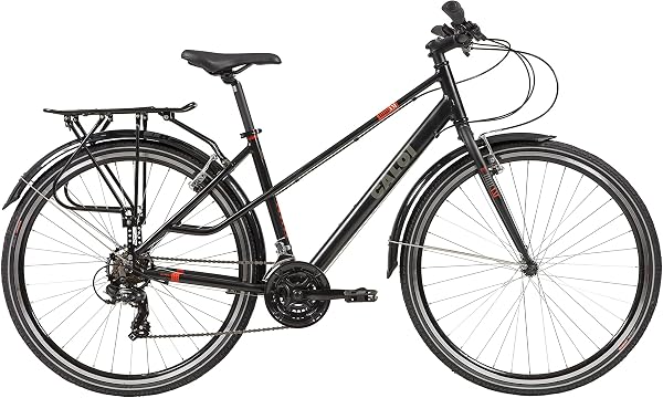 Caloi Bicicleta Urbam 700, Aro 29, Tamanho 17, Câmbio Shimano 21 Velocidades, Preta