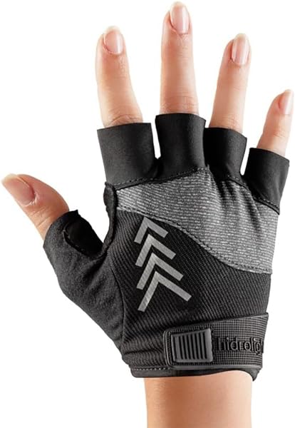 Par de Luvas Dedos Curtos para Ciclismo Fitness Balance Unissex, Hidrolight